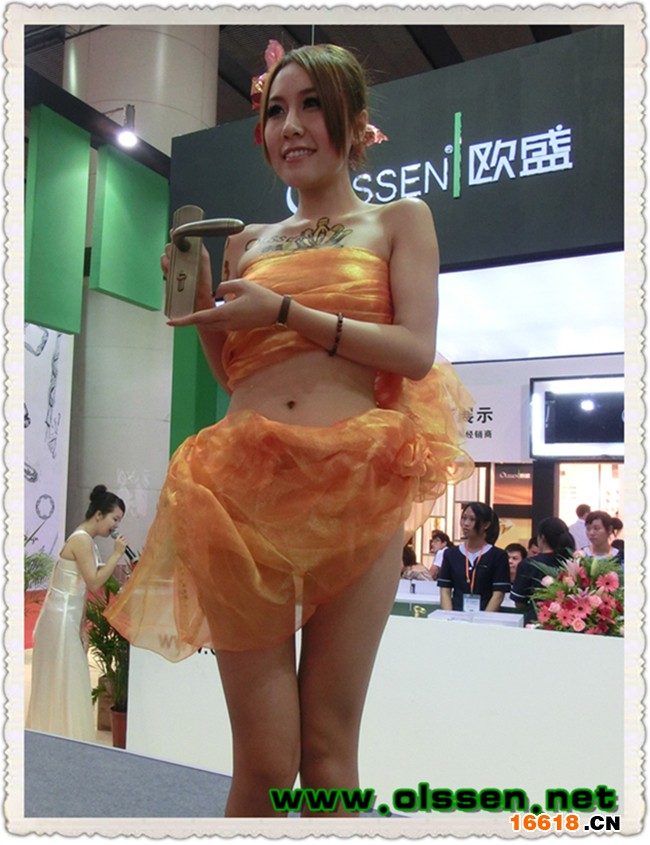 彩繪模特展示&ldquo;宙斯之盾&rdquo;系列豪華門鎖