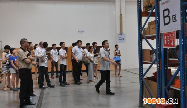 經銷商參觀海福樂總部倉庫